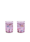 2 pak kubków z brokatem Glitter Cups Rainbow Twinkle - KONGES SLØJD