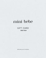 MINI BÉBÉ - Karta Podarunkowa