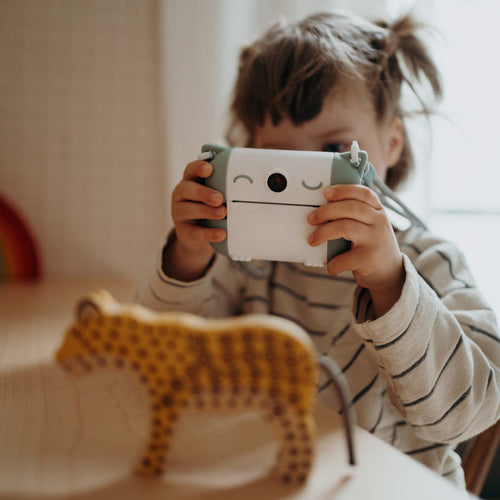 Aparat fotograficzny z drukarką Green - Kidwolf
