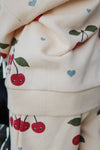 Bawełniana bluza Lou Cherry bestie - KONGES SLØJD