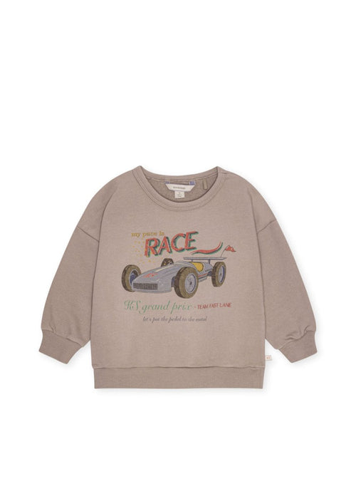 Bawełniana bluza Lou Oxford Tan - KONGES SLØJD