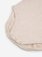 Bawełniane body z długim rękawem Off White - Bobo Choses