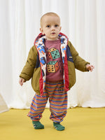 Bluza z bawełny organicznej Brown - Bobo Choses