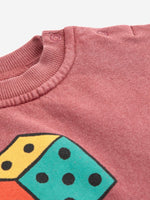 Bluza z bawełny organicznej Brown - Bobo Choses