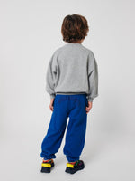 Bluza z bawełny organicznej Heather Grey - Bobo Choses