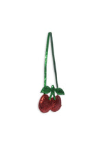 Błyszcząca torebka na ramię wisienki Barbados Cherry - KONGES SLØJD
