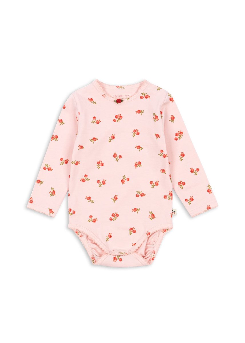 Body z bawełny organicznej Rosa Pink - KONGES SLØJD