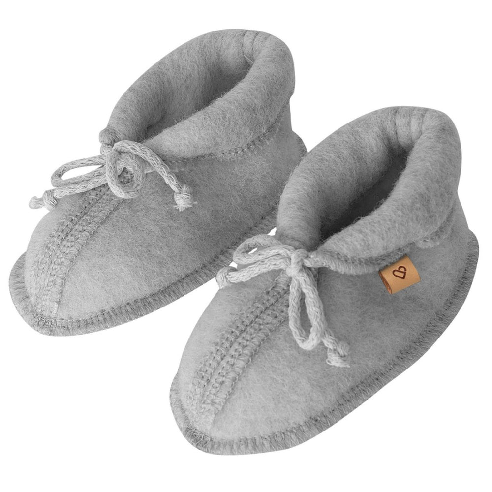 Buciki dziecięce wełniane Sierra S 0 - 6M Grey - Zaffiro