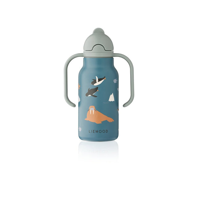 Butelka termiczna Kimmie 250 ml Arctic Sea / Ocean view - Liewood