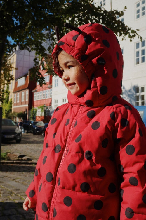 Ciepła lekka kurtka puchowa NUKA Lady Dot - KONGES SLØJD