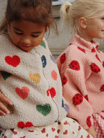 Ciepła polarowa kurtka Jody Ladybug Pink - KONGES SLØJD