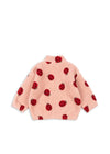 Ciepła polarowa kurtka Jody Ladybug Pink - KONGES SLØJD