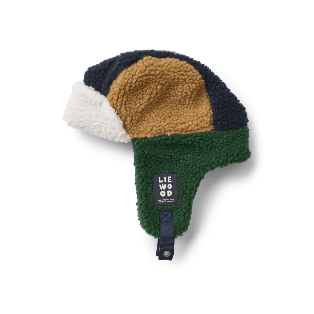 Czapka pilotka Bravo Classic navy multi mix - Liewood