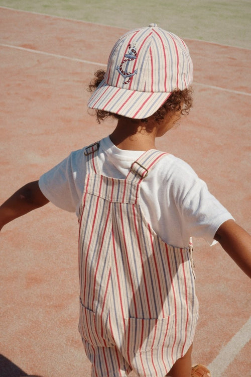 Czapka z daszkiem Marlon Antique Stripe - KONGES SLØJD