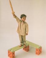 Deska do balansowania Balance Track Burnt Orange / Dusty Green - MODU