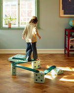 Deska do balansowania Beams 2 sztuki Ocean Mint / Forest Green - MODU