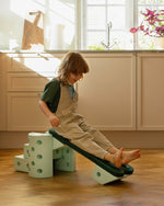 Deska do balansowania Beams 2 sztuki Ocean Mint / Forest Green - MODU