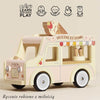 Drewniany samochód retro lodziarnia Dolly - Le Toy Van