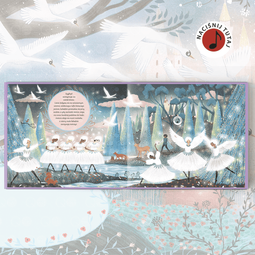 Jezioro Łabędzie. Muzyczne Opowieści - Wydawnictwo Api Papi