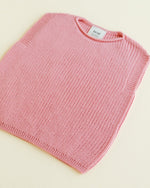 Kamizelka z wełny merino Harvey Baby Sand - Hvid