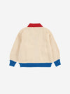 Kardigan z bawełny organicznej Bobo Choo Choo Off White - Bobo Choses