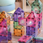Klocki magnetyczne Ball Run Clever Pack Pastel - 110 el. - Cleverclixx