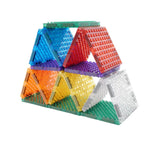 Klocki magnetyczne Brick Tiles Pack Intense - 16 el. - Cleverclixx