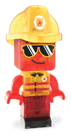 Klocki Magnetyczne Fire Rescue 27 el. - Magna - Tiles®
