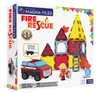 Klocki Magnetyczne Fire Rescue 27 el. - Magna - Tiles®