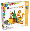Klocki Magnetyczne Safari Animals 25 el. - Magna - Tiles®