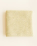 Kocyk z wełny merino Felix Light Yellow - Hvid