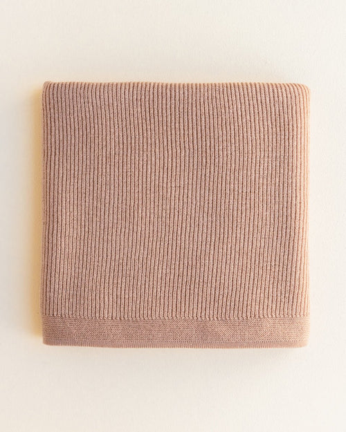 Kocyk z wełny merino Felix Rose - Hvid