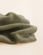 Kocyk z wełny merino Gust Artichoke - Hvid