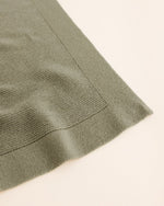 Kocyk z wełny merino Gust Artichoke - Hvid