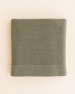 Kocyk z wełny merino Gust Artichoke - Hvid