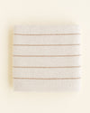 Kocyk z wełny merino Harry Cream/Sand - Hvid
