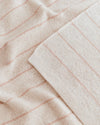 Kocyk z wełny merino Harry Cream/Sand - Hvid