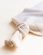 Kokon niemowlęcy z wełny merino Cream - Hvid