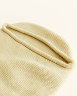 Kokon niemowlęcy z wełny merino Light Yellow - Hvid