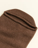 Kokon niemowlęcy z wełny merino Mocha - Hvid