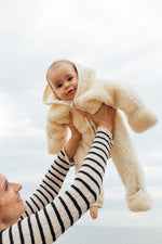 Kombinezon merino z barankiem Almond - Meggstore