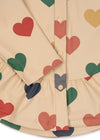 Komplet przeciwdeszczowy Faire rain set Bon Coeur Colore - KONGES SLØJD
