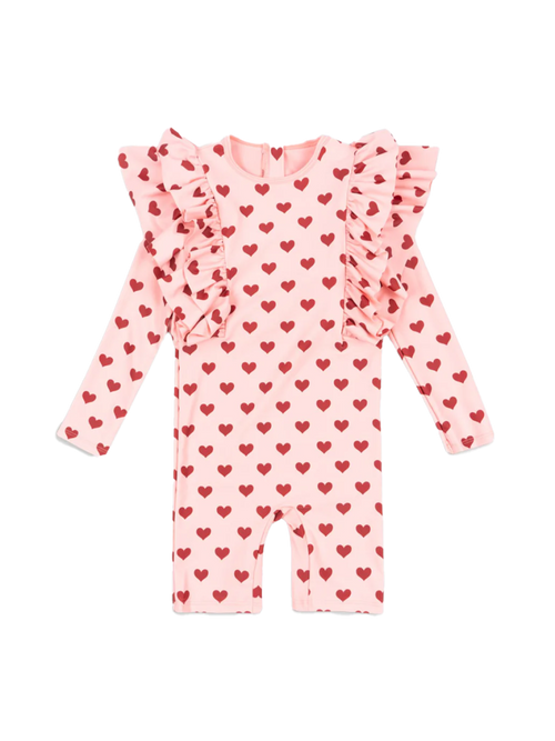 Kostium kąpielowy Manuca Amour Pink - KONGES SLØJD