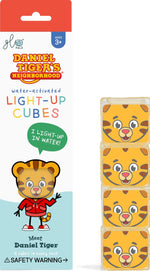 Kostki sensoryczne świecące w wodzie Daniel Tygrysek - Glo Pals