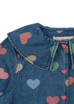 Koszula z denimu Magot Bon Coeur Colore - KONGES SLØJD
