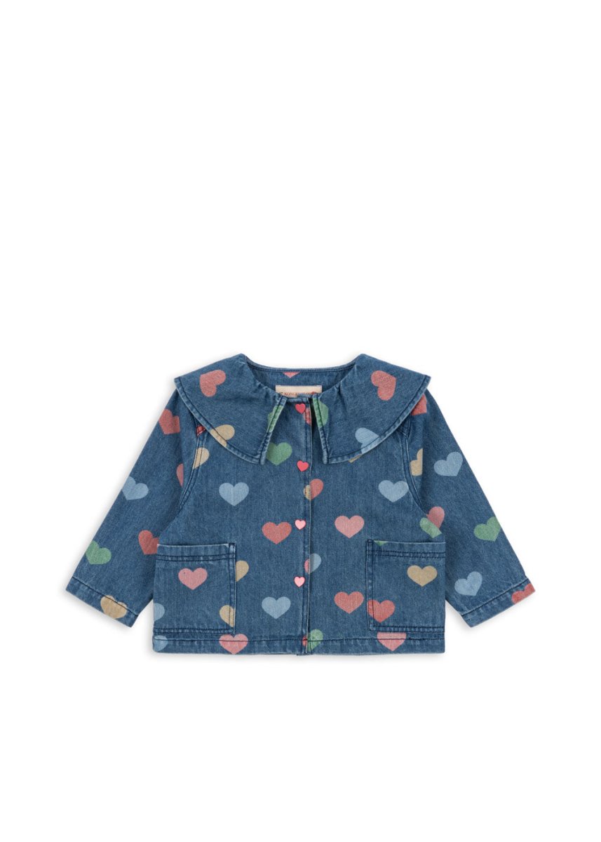Koszula z denimu Magot Bon Coeur Colore - KONGES SLØJD