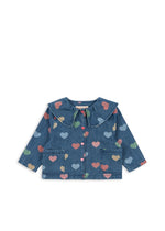 Koszula z denimu Magot Bon Coeur Colore - KONGES SLØJD