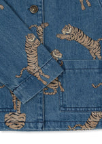 Koszula z denimu Magot Tiger - KONGES SLØJD
