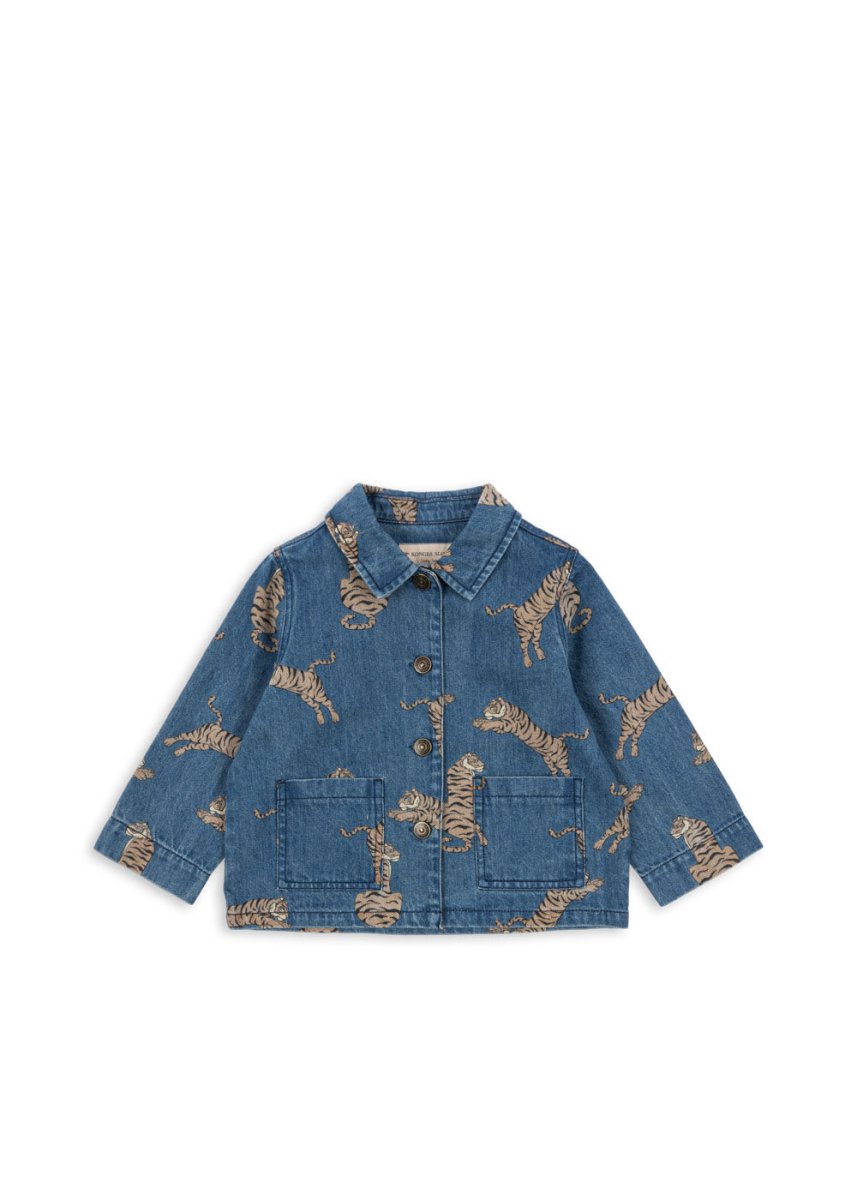 Koszula z denimu Magot Tiger - KONGES SLØJD