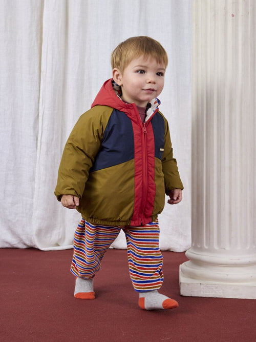 Krótkie skarpetki dziecięce Light Heather Grey - Bobo Choses